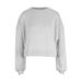 AD675 Casual Round Neck Sweatshirt For Women, 2025 Autumn New Style, European And American Ins Simple Loose Fit Sports_ecoleips.com