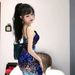 Sexy Spicy Girl Low-Cut Strap Colorful Sequin Bodycon Tight-Fitting Base Women's Dress_ecoleips.com