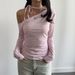 Sweet Girl Y2K Aesthetic Long Sleeve T-Shirt Women's Casual Fashion Top_ecoleips.com