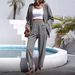 Women's Clothing Spring And Autumn Cotton And Linen Loose Fashion Casual Suits_ecoleips.com