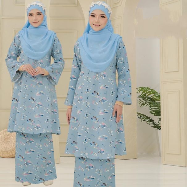 Muslim Fashion Women's Casual Fashion Skirt Polyester_ecoleips.com