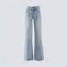 Wholesale American Retro Low-waist Loose Wide-leg Pants For Women, Versatile Spring-summer Straight Jeans, Extra-long_ecoleips.com