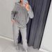 Women's Clothing Fashion Casual Hooded Sweatshirt Sports Suit_ecoleips.com