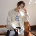 2025 Spring New Korean Style Design Drawstring White Denim For Women Long Sleeve Versatile Jacket_ecoleips.com