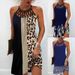 2024 Summer National Wind Positioning Printing Mesh Belt Sleeveless Casual Dress_ecoleips.com