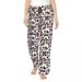 Casino Playing Card Poker Women's Lounge Pants Stretch Pajama Pants Home Pj Bottoms_ecoleips.com