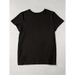 Women's 100% Cotton Short Sleeve T-Shirt 'Rock On' Skeleton Hand Print Rock And Roll Style European Size_ecoleips.com