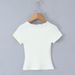 ZOEVA Summer New Sweet Spice Girl Style Retro Pearl Henry Collar One-word Shoulder Versatile Slim-fit Jacket_ecoleips.com