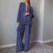European And American Style Warm Comfortable Soft Gold Diamond Velvet Sleeve Long Pants Pajamas Two-Piece_ecoleips.com