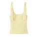 Bow Detail Stretch Tank Top | Elegant Women's Summer Casual Sleeveless Blouse Breathable Polyester Blend_ecoleips.com