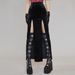 Voya Women's Clothing, European And American Street Rock Style, Sexy Split Halloween Skirt, Split Sexy Skirt_ecoleips.com