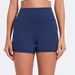 2025s Spo Casual Naked Feel Spring Summer Yoga Women Outdoor Hip Lift Fitness Hot Pants High Waist Pocket Three-Quarter_ecoleips.com