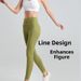Ultra-Soft High-Waisted Nylon Yoga Pants For Women - Tummy Control & Lift - Lightweight Workout Leggings For Gym, Running, Pilates_ecoleips.com