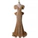 Women's Clothing Heavy Evening Gown For Women New Style Banquet Host Temperament Fishtail Long Light Luxury Niche_ecoleips.com