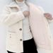 Women's Clothing Composite Plus Velvet Thickened Winter Lambskin Jacket Women's Coat Fashionable Large Size Warm Clothing_ecoleips.com