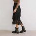 New Women's Fashion Elegant Slim Fit Irregular Lace Ruffle Patchwork Fairy Vacation Style Skirt_ecoleips.com