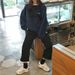 European American Style 2025 Thin Sweatshirt For Women, Spring And Autumn, Plus Size, Printed, Loose, Boyfriend Casual_ecoleips.com