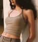 Sexy Halter Neck Sports Bra For Women – Built-in Padded Workout Top, Racerback Yoga Tank For Running, Gym, Dance – Breathable Nylon Spandex_ecoleips.com