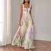 Pleated Print Dress For Women New Trendy Spring/Summer Regular Fit Adult_ecoleips.com