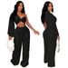 Women’s Clothing Fashion Women's Clothing New One Shoulder Pleated Casual Solid Color Suit_ecoleips.com