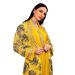 Middle Eastern Women's Embroidered Yarn Abaya Two Piece Robe Long Dress Muslin Spot Foreign Trade_ecoleips.com