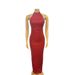 Women's Clothing Women's Slim Evening Long Dress Diamond Studded Fashion Style Celebrity Temperament Products_ecoleips.com