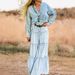 Cross-Border European And American Summer Ins Street Style Low Waist Vintage Vacation Cake Versatile Denim Skirt Women's_ecoleips.com