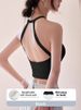 Women's Sexy Backless Halter Neck Camisole Tank Top Padded Bra One Piece Design Cropped Top_ecoleips.com