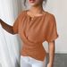 2026 European And American Hot Girl Style Halter Neck Slim Fit Solid Color Cross-Strap Casual_ecoleips.com
