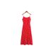 European And American Style 2024 Early Spring New Women's Fashion French Retro Floral Print Bow-tie Slim-fit Suspender_ecoleips.com