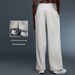 Fleece Lined Warm Sweatpants, Tapered Leg, Straight Fit, Two Way Wear, Casual, Solid Color, Loose Fit, Versatile, Autumn/winter, D25158_ecoleips.com