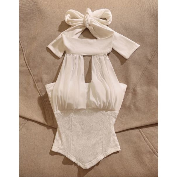 Purely Alluring Mesh Patchwork Halter Neck Camisole Women, Slim Fit, Sexy And Trendy Top For Summer_ecoleips.com
