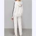 Women's Clothing Spring And Autumn Letter Printing Sports Two Piece Suit _ecoleips.com