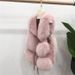 Faux Fox Fur Vest For Women, Fashionable Short Sleeveless Jacket, Trendy Streetwear, Plus Size Options (S-4XL), Multiple Colors_ecoleips.com
