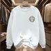 FW25 Matching Couple Cotton Crew Neck Sweatshirt - His & Hers_ecoleips.com