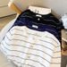 Women's Clothing Women's Style Striped Knitted Sweater Cardigan Round Neck Autumn Bulk Order Long Sleeve For Formal & Casual_ecoleips.com