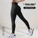 Women's Clothing Long Peach Hip Yoga Pants Nude Sports Tights High Waist Abdomen Yoga Fitness Pants_ecoleips.com