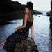 Wind New Women's Summer INS French Style Slim Fit Backless Polka Dot Suspender Dress_ecoleips.com