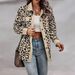 cross-border Women's Clothing Retro Corduroy Coat Long-sleeve Jacket Autumn Leopard Print Shirt European And_ecoleips.com
