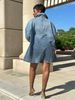 Women's Loose Gradient Denim Dress 2026 New Independent Store Fashion Casual Maxi Dress_ecoleips.com
