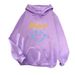 hooded Sweatshirt For Women, American Hiphop Trendy Brand Jacket, Spring And Autumn Fleece-lined Printed_ecoleips.com