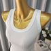 Women's Wide Strap Ribbed Tank Top Slim Fit Comfortable Base Shirt Sports Inner Layer for Spring Summer Autumn_ecoleips.com