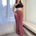 K Casual Pants Temperament Commuting Micro Flared Pants Versatile Fashion Wide Leg Pants_ecoleips.com