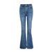 Women’s Clothing high street retro hot girl flared jeans for women high waist slim fit trendy all match bell bottom pants_ecoleips.com