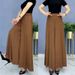 Women's Clothing Women's Loose Middle Aged Mother Pants Drape Temperament Wide Leg Pants_ecoleips.com