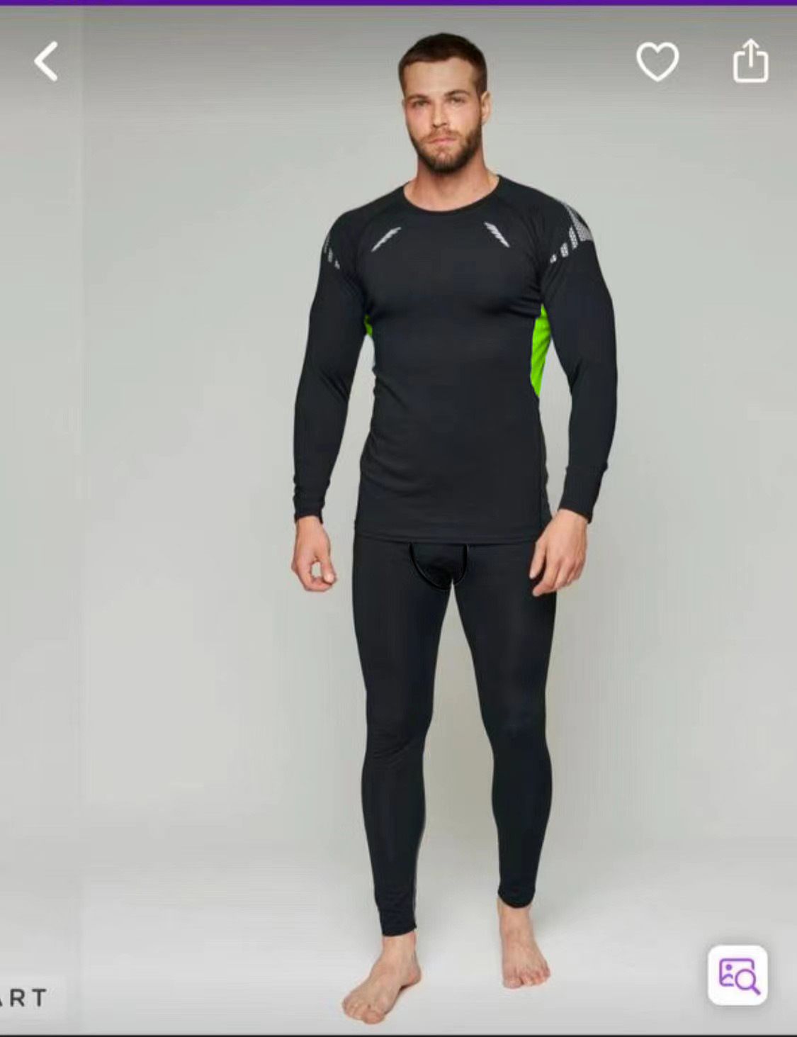 Men’s Fleece-Lined Thermal Workout Set – Winter Compression Top & Pants, Breathable Yoga & Gym Outfit (S-6XL)_ecoleips.com