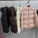 girl Girl Pinghu Down 2025 Korean Style New Small Loose Slimming Hooded Puff Bread Jacket For Women Trendy_ecoleips.com
