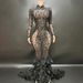 Women's Clothing Novance Sparking Diamonds Elegant Pink Fathers Dress_ecoleips.com