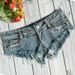 2025s New Summer Fashion Sexy Low Waist Ripped Vintage Style Women's Denim Shorts Hot Pants Frayed Hem Jeans_ecoleips.com