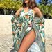 Women’s Clothing triangle sexy one piece tropical print swimsuit female two piece set_ecoleips.com